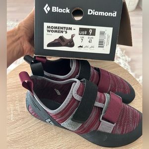 Black diamond climbing shoes